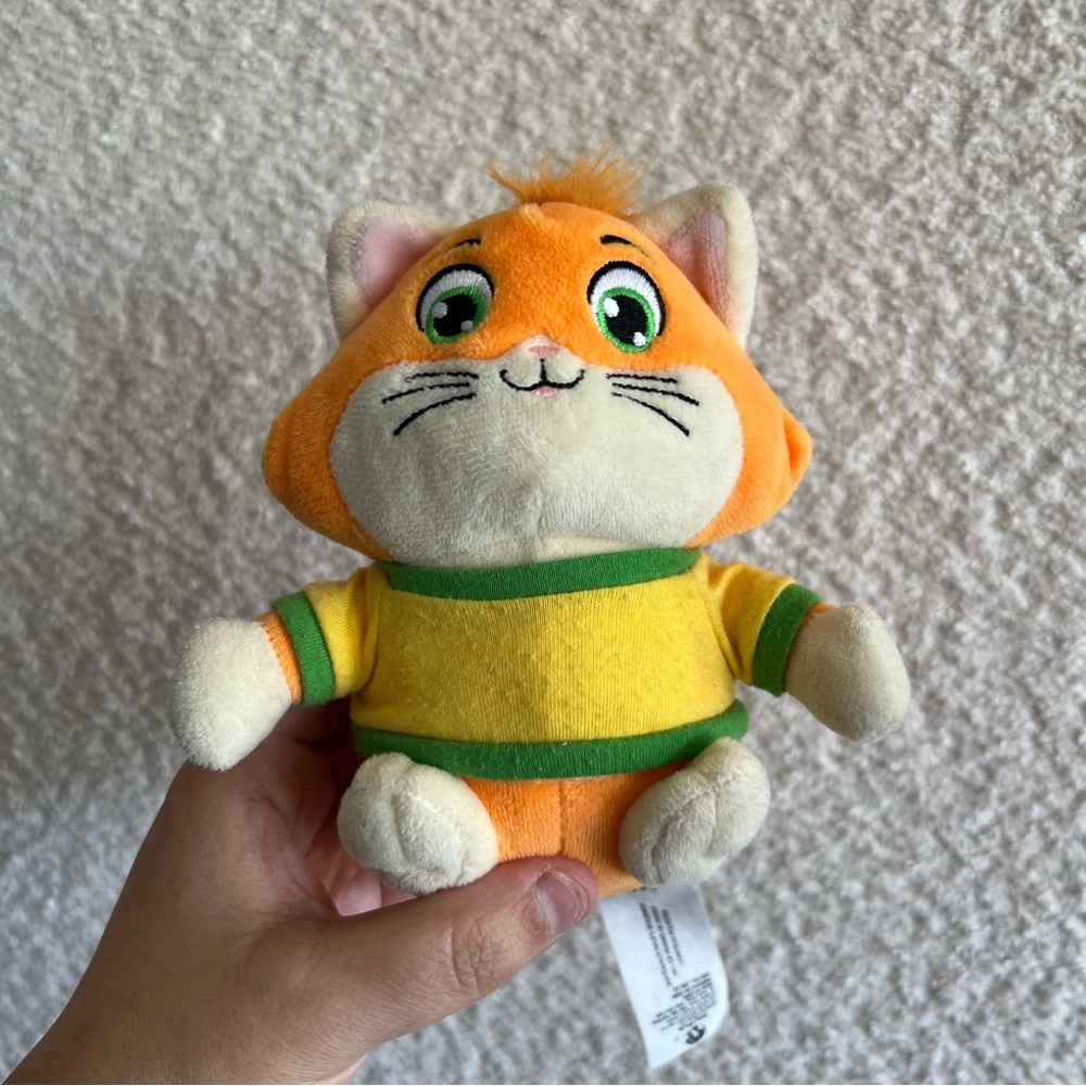 44‎ Cats TV Meatball Plush Stuffie Cat Orange Kids Toy